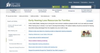 Early hearing loss detection